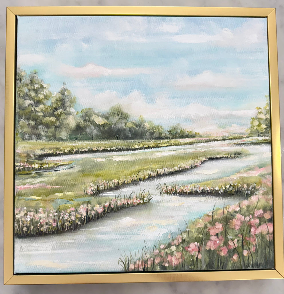12x12 Framed Landscape