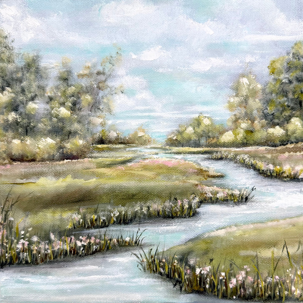 10x10 Framed Landscape