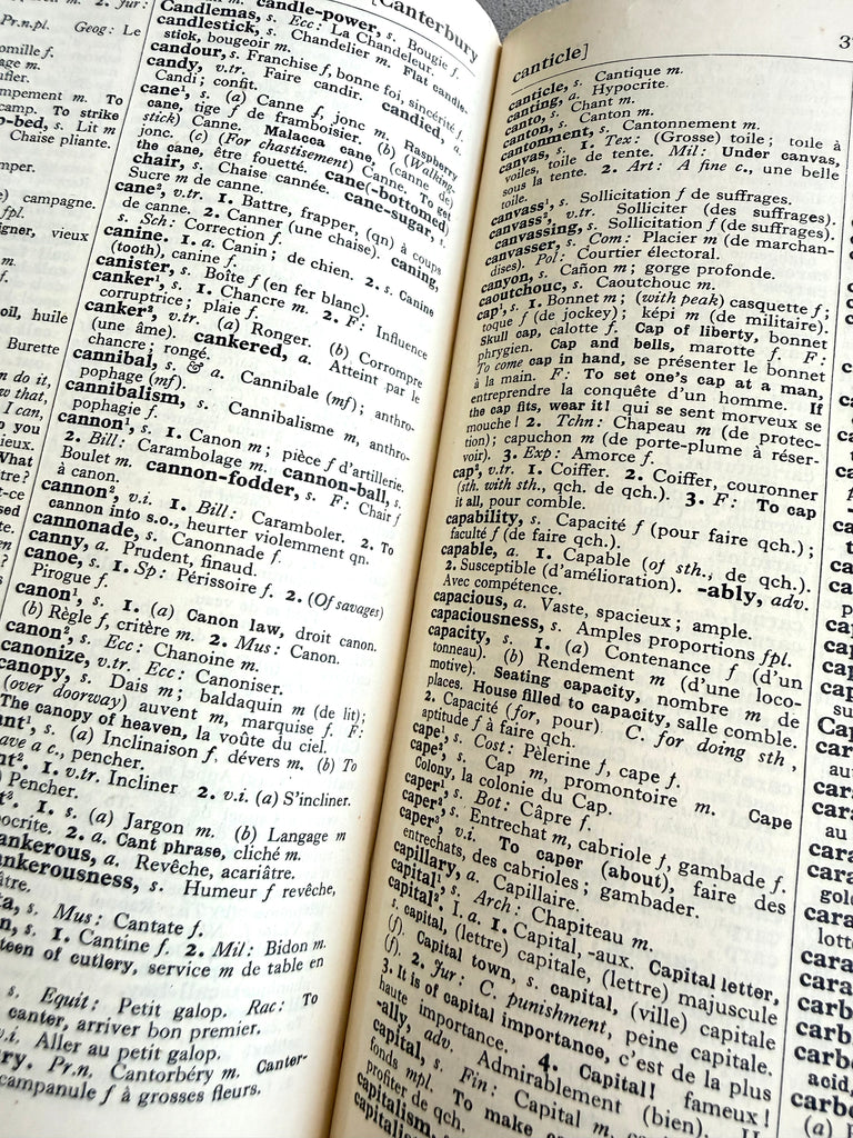 French and English Dictionary