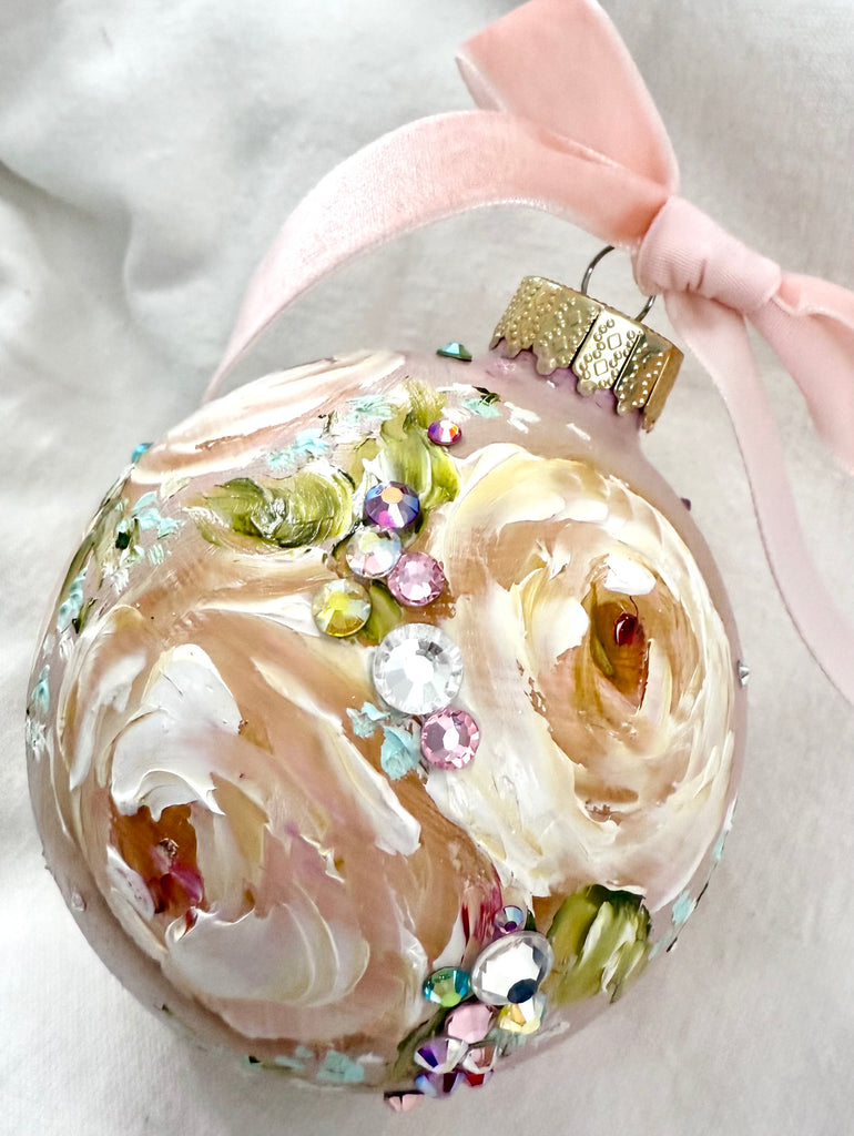 Pink with White/Yellow Roses (G)