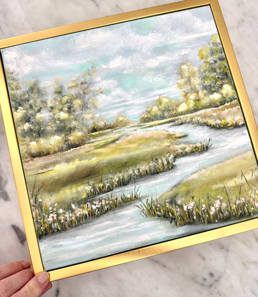 10x10 Framed Landscape