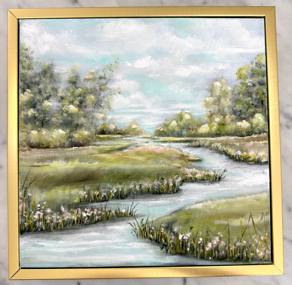 10x10 Framed Landscape