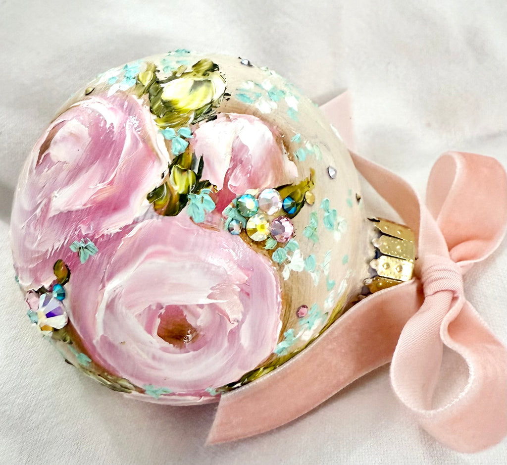 Beige with Pink Roses (25)