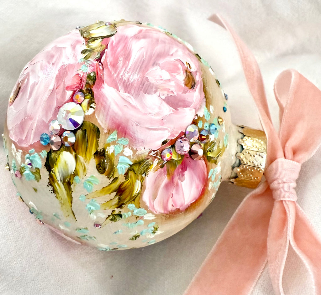 Beige with Pink Roses (31)