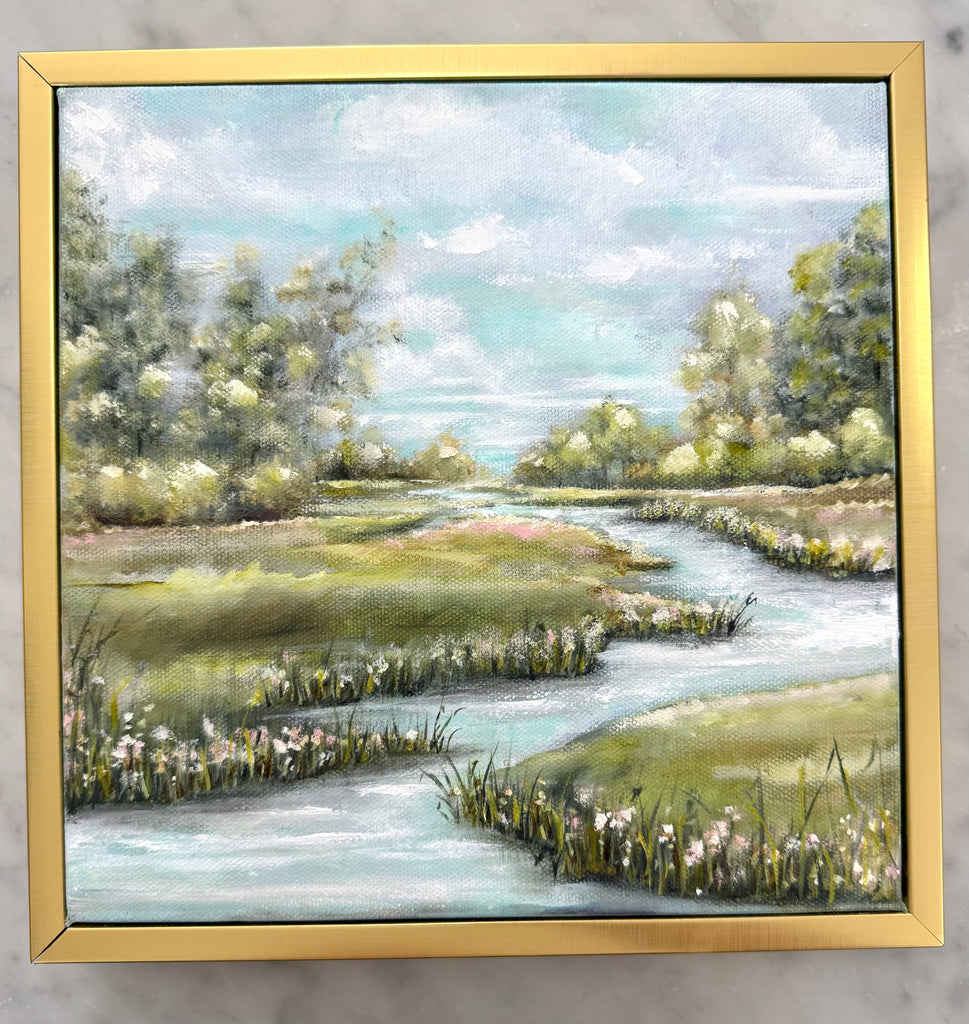 10x10 Framed Landscape