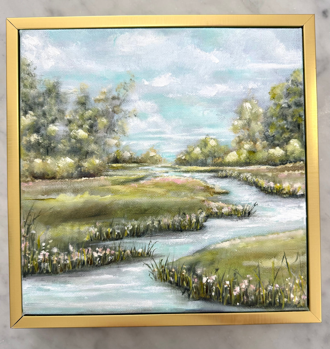 10x10 Framed Landscape