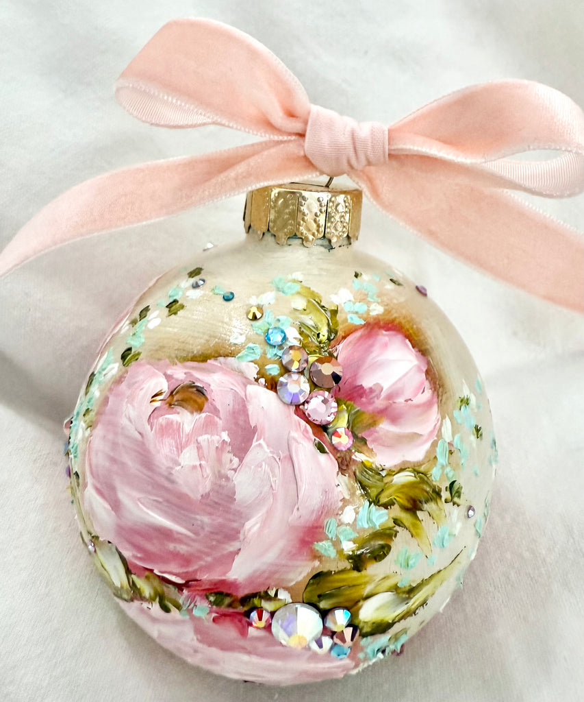 Beige with Pink Roses (31)