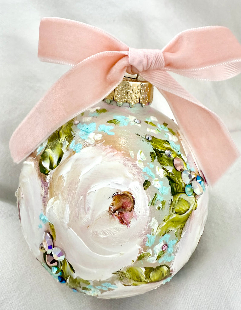 Mint Green with White Roses (28)