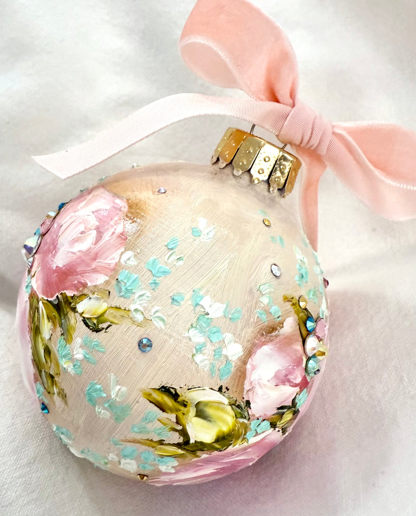 Beige with Pink Roses (25)