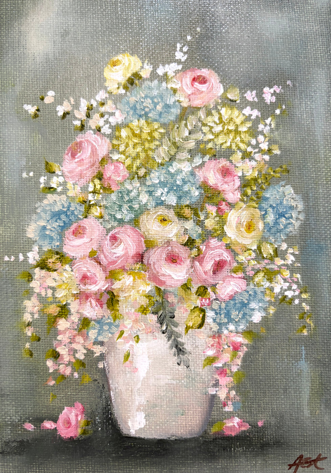 A Vase Full of Roses