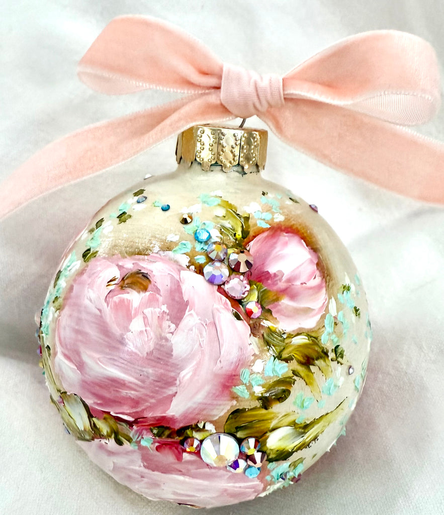 Beige with Pink Roses (31)