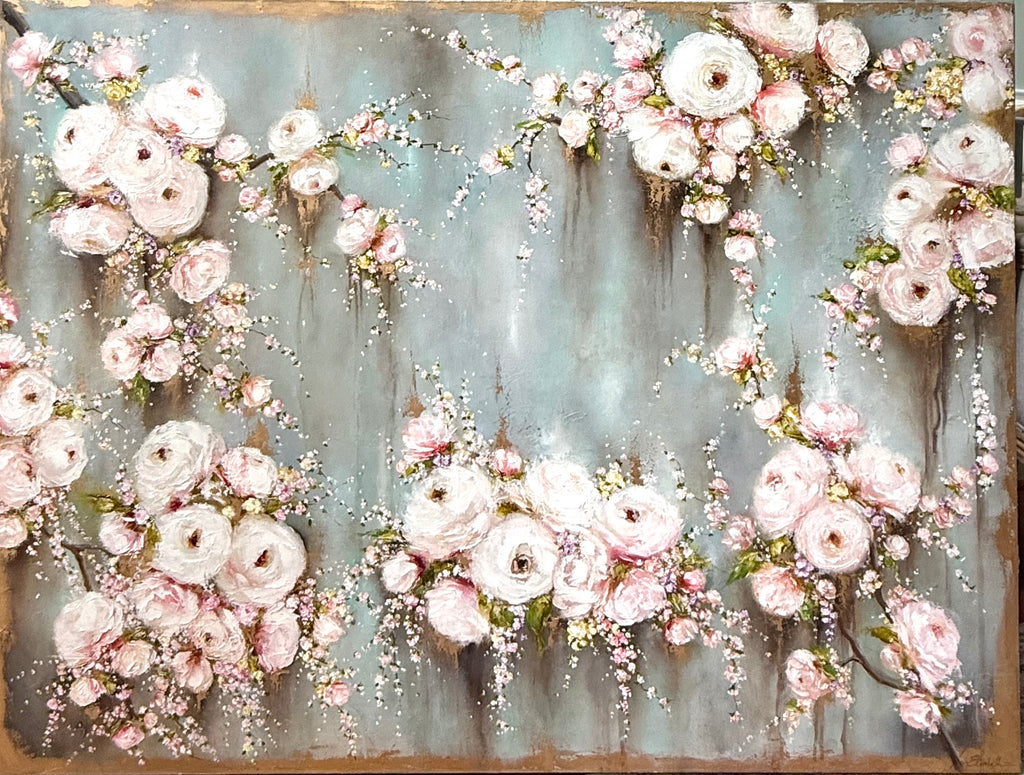 Plentiful Rain 36x48"