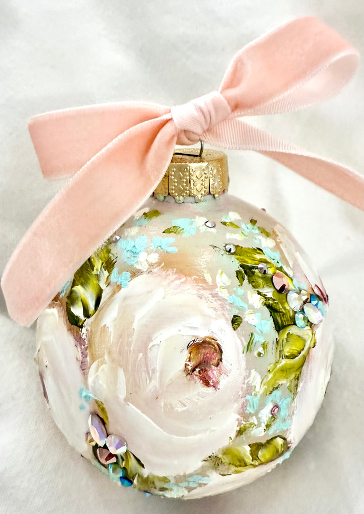 Mint Green with White Roses (28)