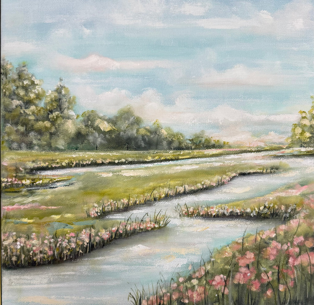 12x12 Framed Landscape