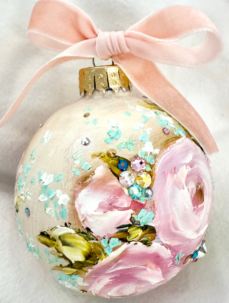 Beige with Pink Roses (25)