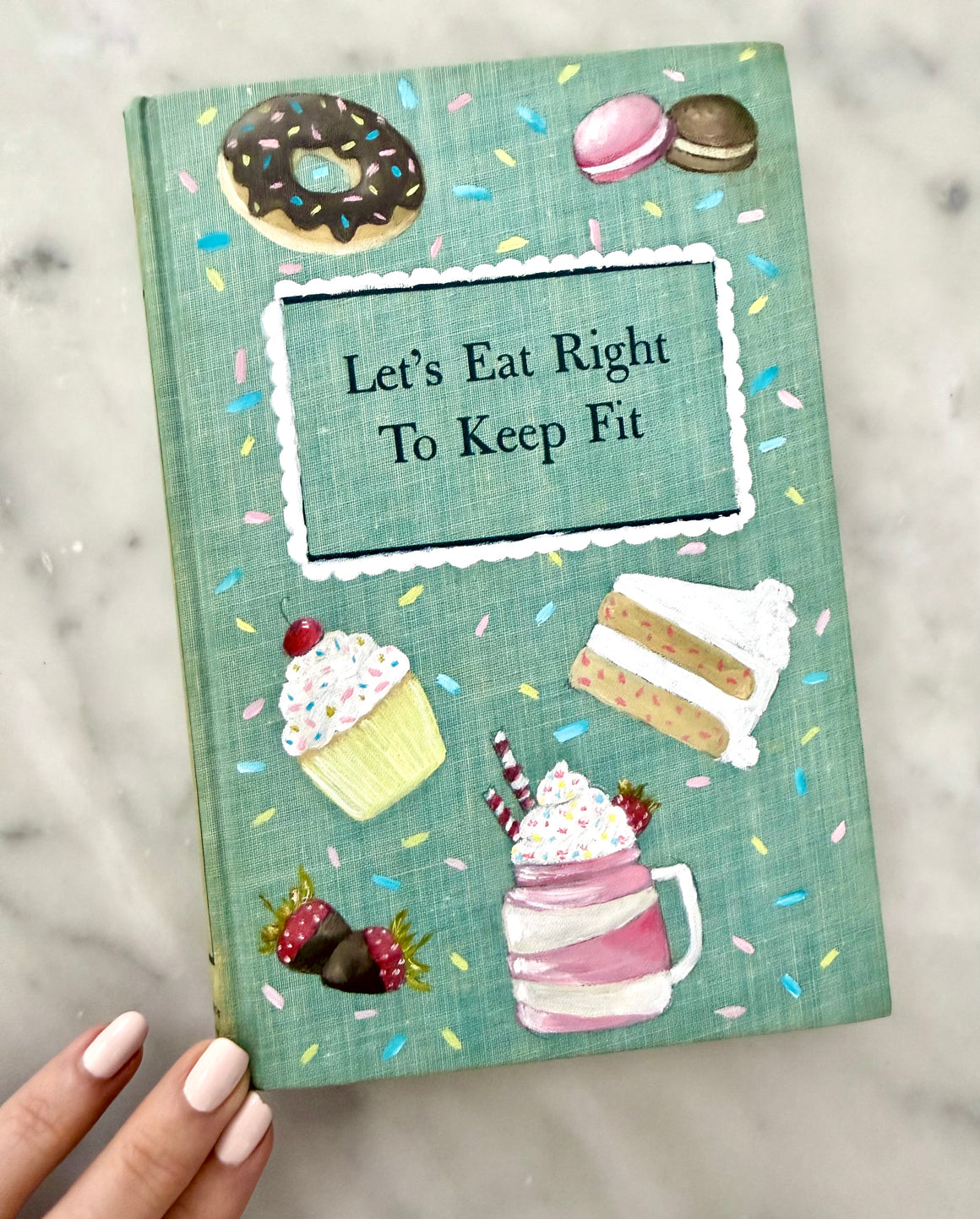 Let's Eat Right vintage book