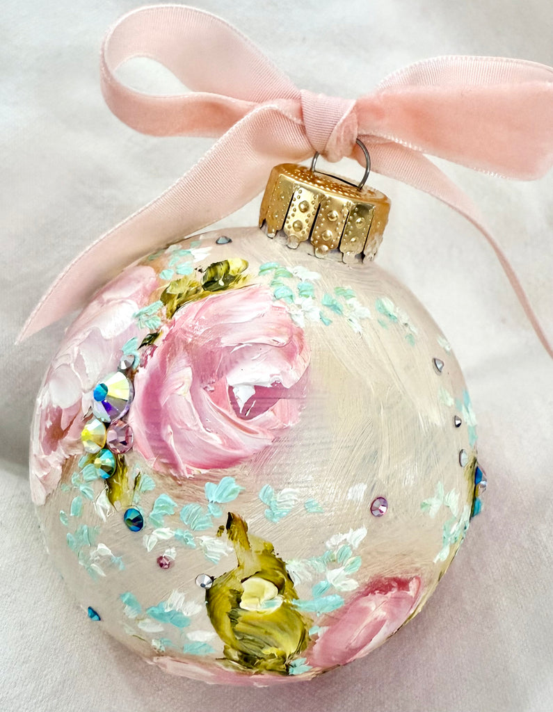 Beige with Pink Roses (25)