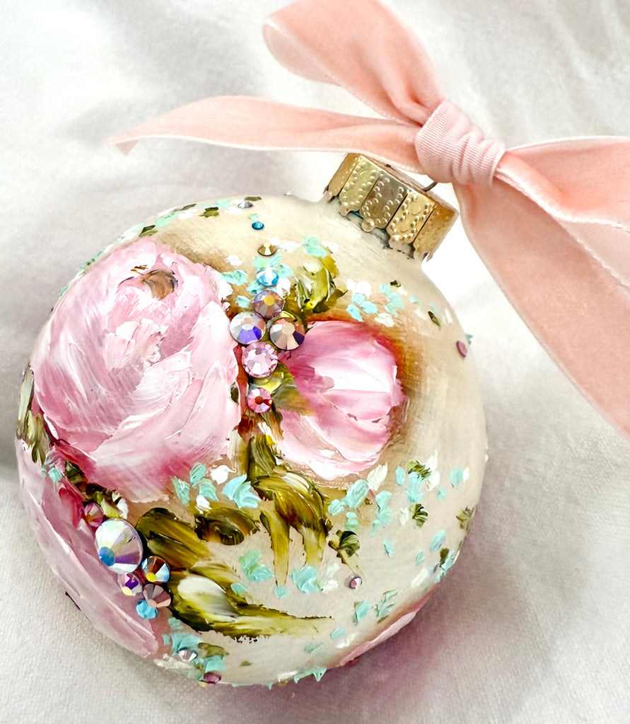 Beige with Pink Roses (31)