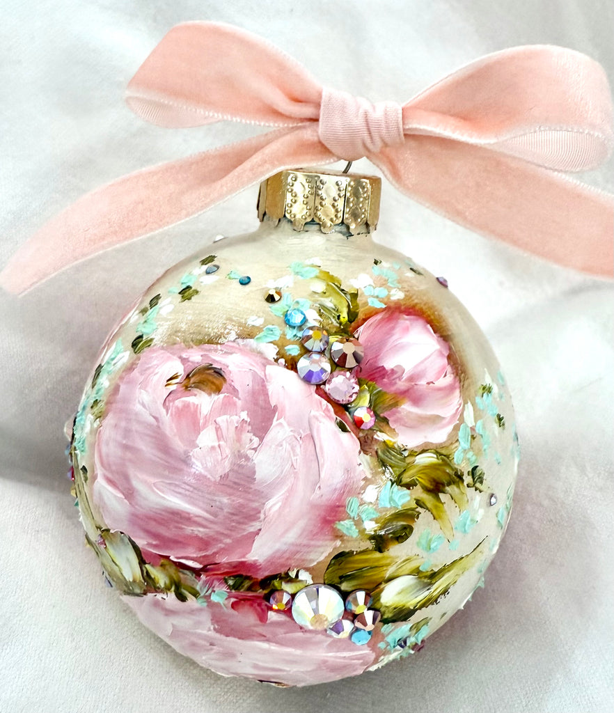 Beige with Pink Roses (31)