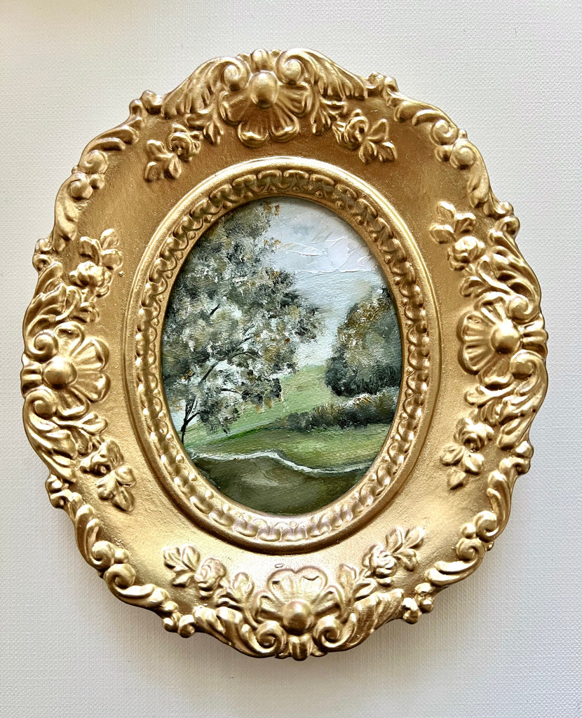 Small Oval Landscape