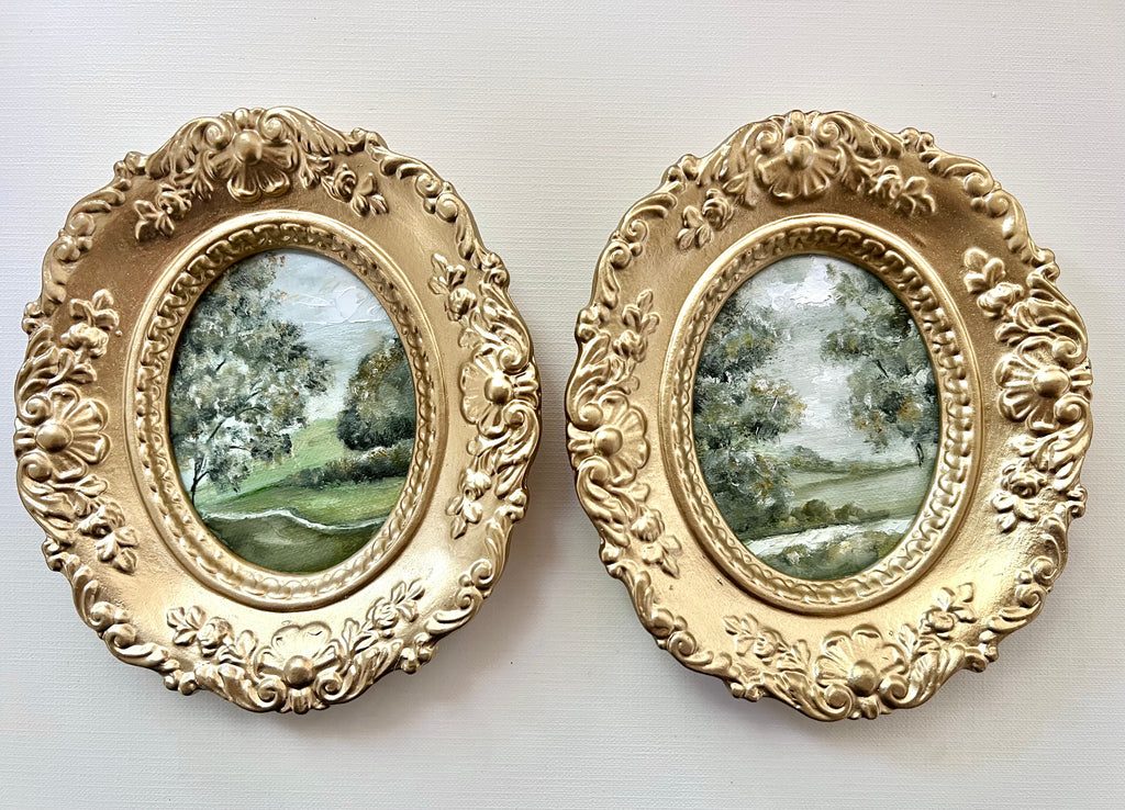 Small Oval Landscape
