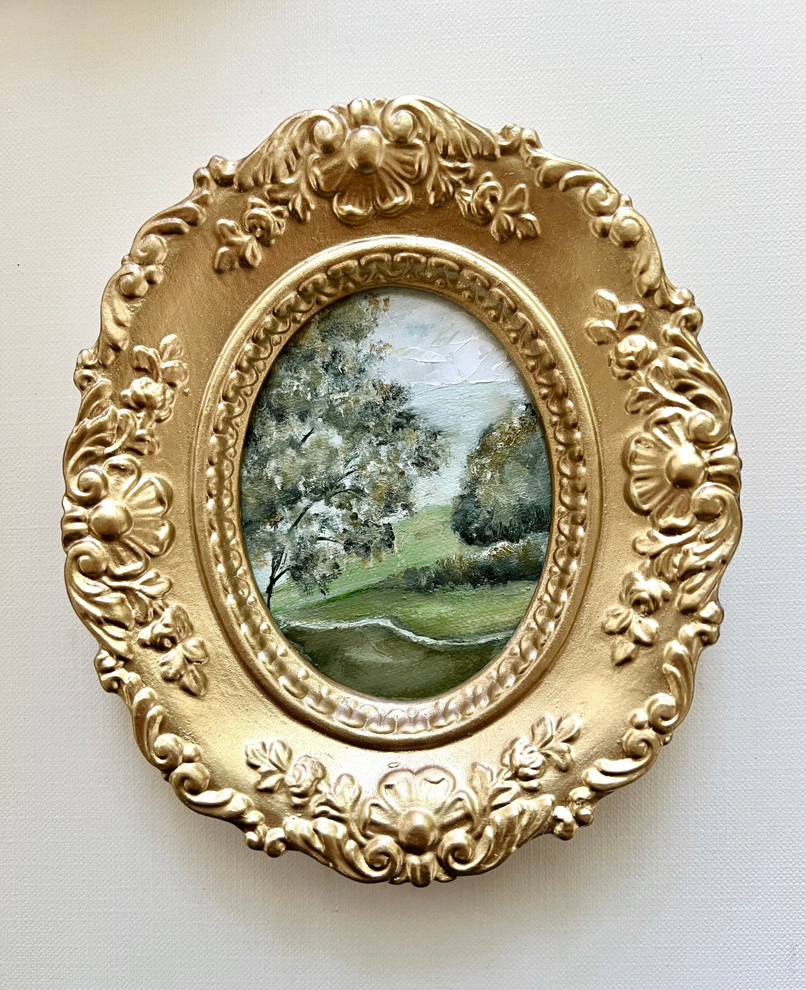 Small Oval Landscape