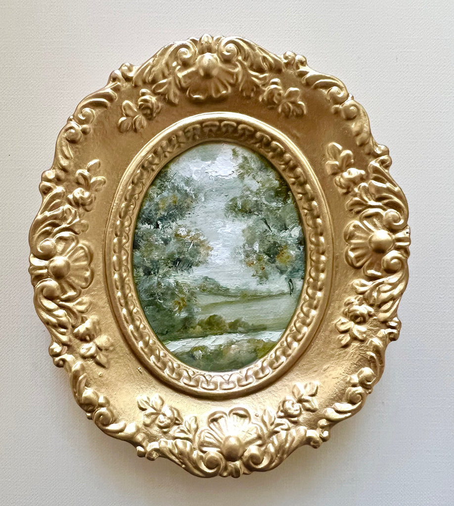 Small Oval Landscape